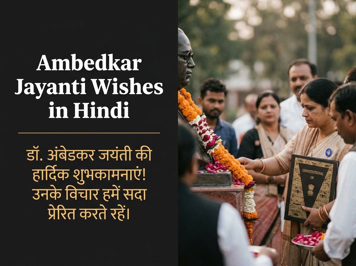 Ambedkar Jayanti Wishes in Hindi